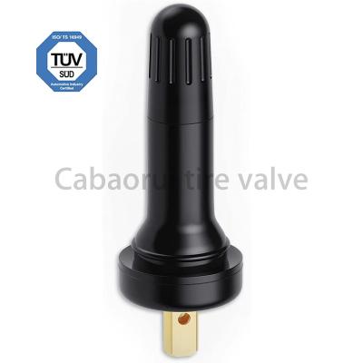 China Easy And Convenient To Install 20008 Manufacturer Universal TPMS Valves Rubber Snap-in Tire Valve Stem Tire Pressure Wheel Flaps Valve Stem for sale