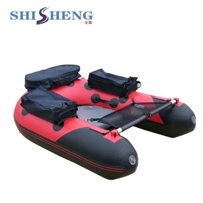 China Mini Small One Belly Person Relaxing PVC Fishing Inflatable Boat For Sale for sale