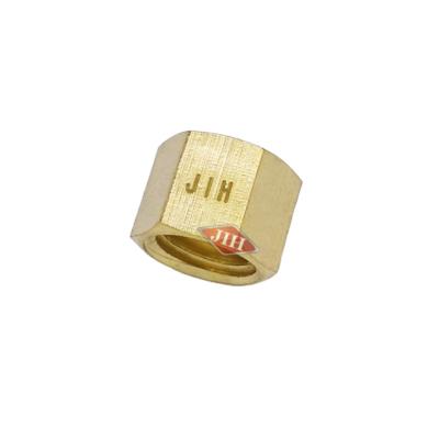 China SAE DOT Air Brake Brass Fittings Brass Nut for 1/8