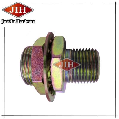 China Steel with Galvanized Steel Fittings-Bulkhead Fitting, Brass Fitting, Frame Nipple for sale