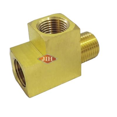 China Brass Extruded Bar Stock, Street Tee, Female x Male, Brass Pipe Fittings for sale