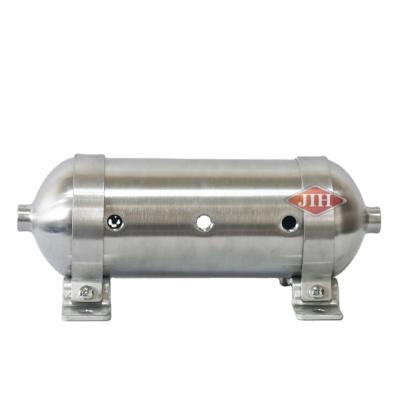 China Aluminum 0.5 Gallon 6 Ports SAE J10 Seamless Aluminum Air Tank, For Air Suspension Horn Storage Equipment, Trailer, Truck for sale