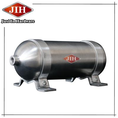 China 0.5 Gallon SAE J10 Aluminum Seamless Air Tank, For Air Suspension Horn Storage Equipment, Trailer, Truck for sale