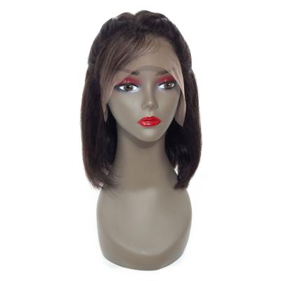 China Silky Straight 360 Lace Frontal Wigs Glueless Human Hair Wigs For Black Women for sale