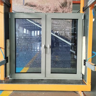 China Magnetic Screen soundproof glass double glazed window hurricane impact open out aluminum windows casement aluminum glass windows for sale