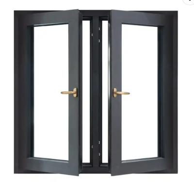 China Magnetic Screen Aluminium Casement Window Better Heat Insulation Window for sale