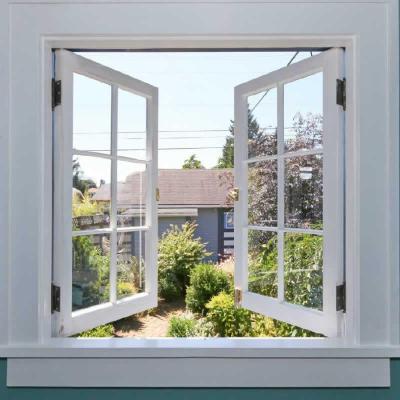 China Thermal Insulation Impact Triple Glazing Double Glazing Aluminum Hurricane Windows Glass Tilt and turn Fenster For Sale for sale