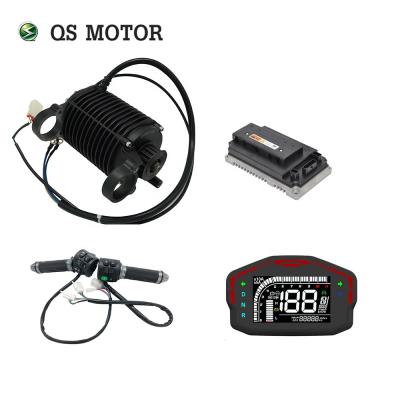 China Waterproof QS 1000W 90 72V 55KPH Mid Drive Motor Kits With EM50SP Controller for sale