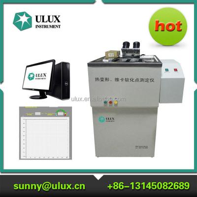 China Plastic Testing Instrument / Nonmetallic Plastic Testing Materials Price Of VSP Deformation Test Apparatus / Heat Deformation Machine Use for sale