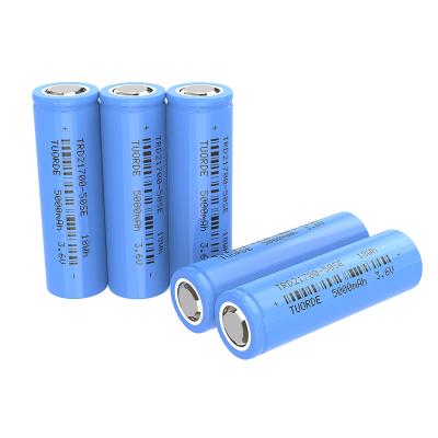 China Celular de batería de iones de litio de alta capacidad TRD21700-50SE 5000mAh 7C en venta