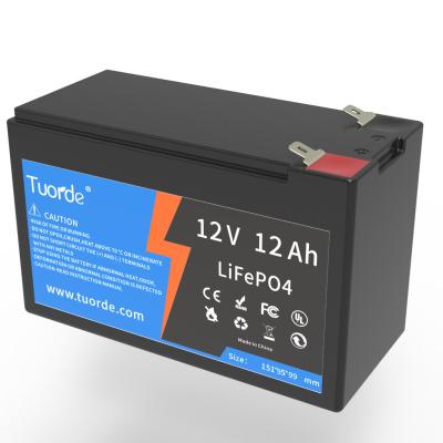 China Batería de ciclo profundo de iones de litio de 12 V en venta