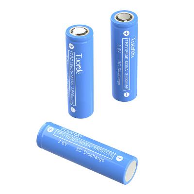 China Leichte Niedertemperatur-Lithiumbatterie, 3500mAh 18650 Lithium-Ionen-Batteriezellen zu verkaufen