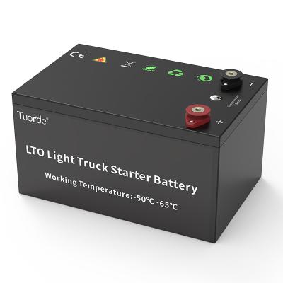 中国 LTO Low Temperature 24V 27AH Truck Starter Battery For Light Trucks And Buses 販売のため