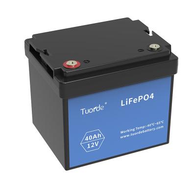 China 12V 40Ah LFP Low Temperature UPS Battery With 3000 Cycles Long Cycle Life for sale