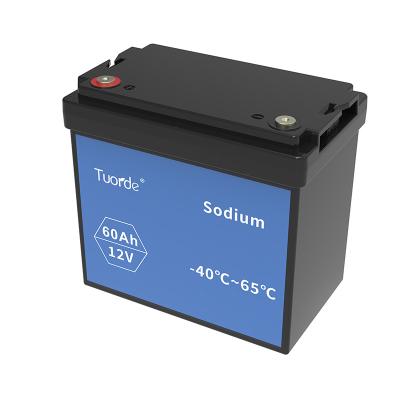 China 12V 60Ah 720KWh Sodium Ion Low Temperature UPS Battery en venta