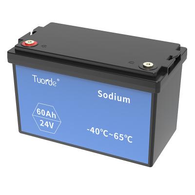 China 24V 60Ah Sodium Ion UPS Battery -40-65C Working Temperature IP67 Protection Level en venta