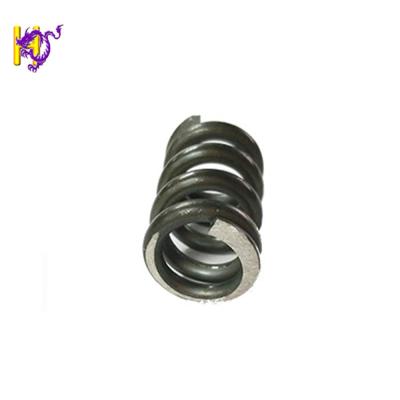 China Customized Big Coil Metal Coil Heavy Load Flexible Black Spiral Circle Auto Compression Spring for sale