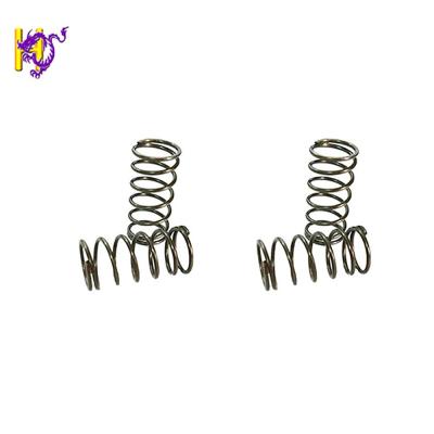 China Custom 1.5Mm Spiral Titanium Coil Mold Steel Compression Spring With Flat End For Motor for sale