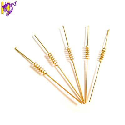 China Coil OEM Precision Copper Antenna Guides Spring For Electronic Communications for sale