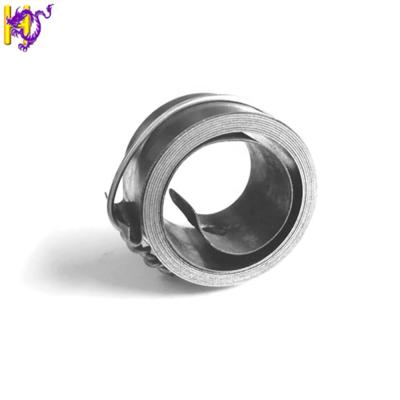 China Volute Steel Spiral Coil Spiral Customized Sliver Constant Force Spring Flat Clock For Industrial Sales for sale