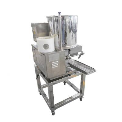 China High capacity burger pressing machine meat patty making production line for sale