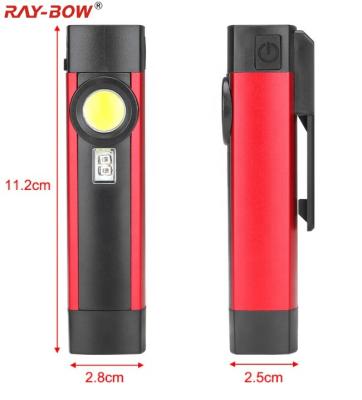 China LANDSCAPE Free Samples 180 Lumen Rechargeable COB Working Light With UV Light for sale