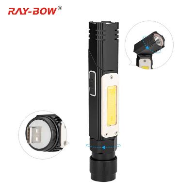 China Portable Ray-Arc 250 Lumen Multifunctional 90 Degree Adjustable Work Light with Magnetic Foot for sale