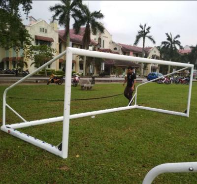 China Hot Sales Traning Football Soccer Equipments Steel Foldable Soccer Goals For Training for sale