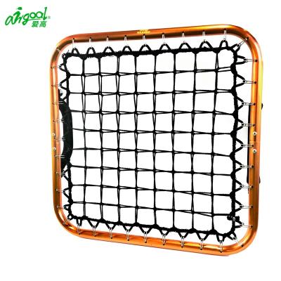 China Durable Aluminum Handheld Football Rebounder Net For Football Training for sale