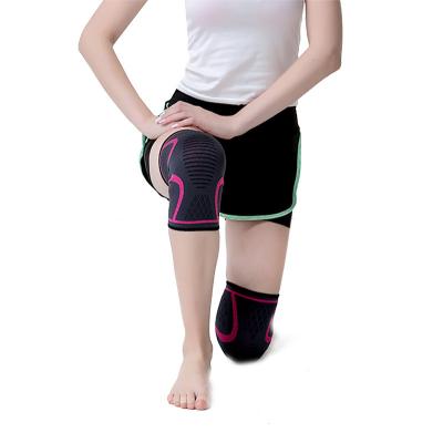 China Supply Hot Selling Sports Knee Brace Fitness Knee Joint Protector Professional Soft Breathable Knitted Knee Pads Sports Knee Pads For Adult for sale