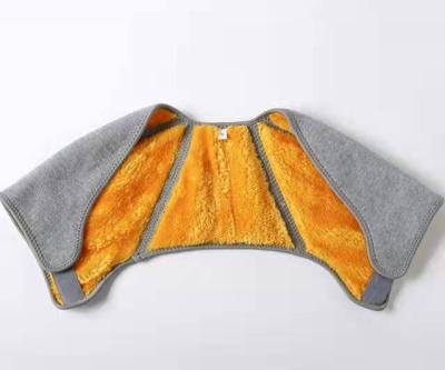 China Keep Hot Sale Bamboo Cloth Shoulder Guard Charcoal Knitted Sports Safety To Keep Warm for sale