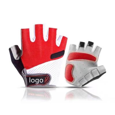 China Anti Slip Half Finger Increasing Gloves Anti Slip Resistant Finger Less For Sports Climbing Gloves for sale