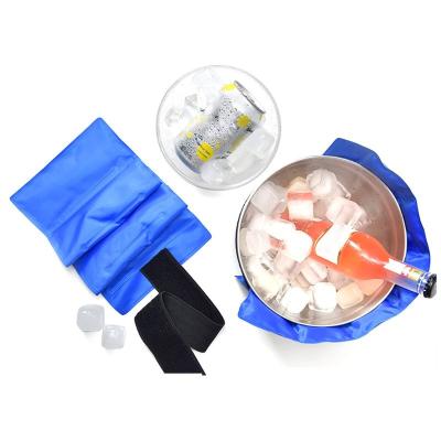 China Cold-Hot Pack Bag Keep Cool Reusable Ice Pack For Injuries Gel Wrap Hot Cold Therapy Pain Relief With Straps for sale