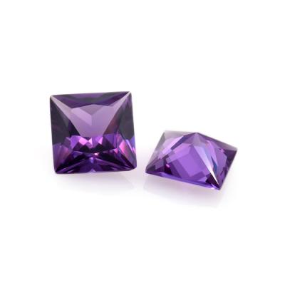 China Factory Sale High Temperature Amethyst Quartz Octagon Hydrothermal Resistance Gemstone for sale