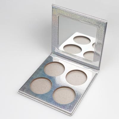 China Luxury EYE Makeup Holographic Eyeshadow Palette Custom Logo for sale