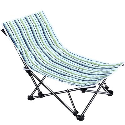 China Folding Extended Chair Easy Folding Outdoor Portable Backrest Fishing Camping Chair Leisure Stool Napping Bed Beach Chair for sale