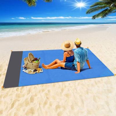 China Waterproof Sand Beach Mat Picnic Mat Equipment Folding Outdoor Camping Blanket Lightweight Portable Pocket 200x210cm for sale