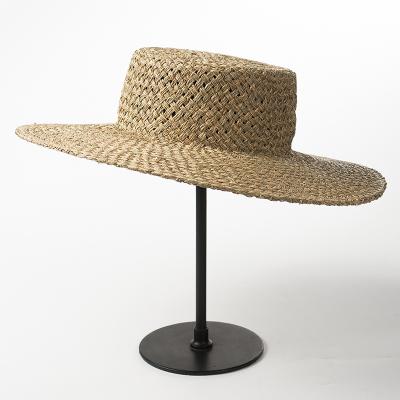 China Oversized Brim Straw Hats Parent-child Travel Straw Hat Women Summer Seaside Sun Beach Hat Lightweight Foldable Soft Disc for sale