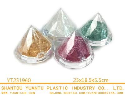 China Creative Crystal Sludge Mud Diamond Putty Funny Educational Toy 4 Colors Assorted 12pcs Per Box for sale