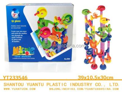 China The building block toy educational kid the marble race luxury marble run toy for sale! for sale