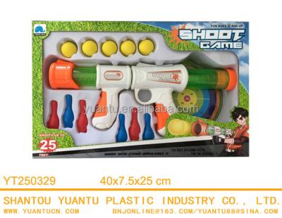 China Soft Rolling Ball With Double Handle And 6 Water Toy Kid Toy Plastic EVA Ball Shooting Gun 5 for sale