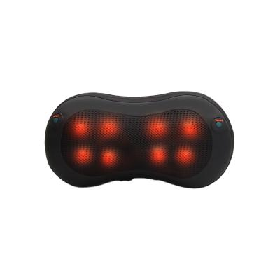 China Head Home Electric Neck Shoulder Pillow Massager Car Back Massager Pillow With Heat for sale