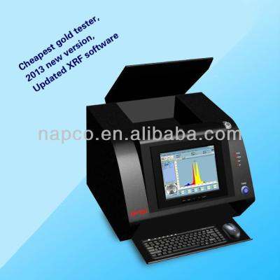 China Universal Testing Machine Real 24K Gold Test , XRF Spectrometer NAP7800 for sale