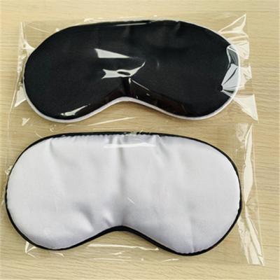 China Custom High Quality Anti-wrinkle Satin Sleep Eye Mask for sale