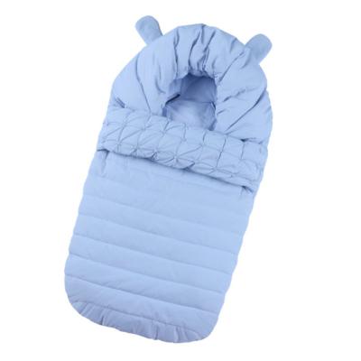 China Anti-Static Winter Comforter Baby Stroller Safety Chair Newborn Thickened Wrapping Plug Take Out Wrapping Comforter Baby Sleeping Bag for sale