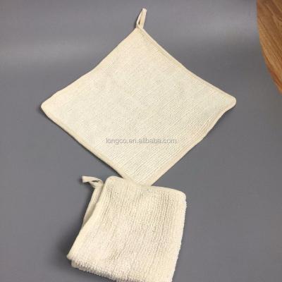 China The Other Natural Exfoliating Double Sided Bamboo Washcloth FBS30 for sale