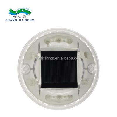 China Plastic PC Anti-low Temperature Amber Outdoor Solar Led Deck Light for sale