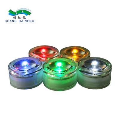 China Mini Solar Road PC Plastic Light Designs Solar Stud In Square for sale