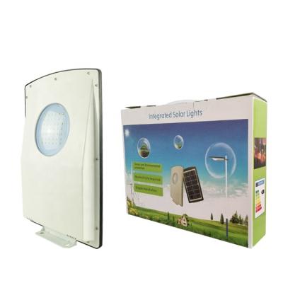 China Garden Fence Security Pure White Color 5w Led Solar Light All In One Garden Light for sale