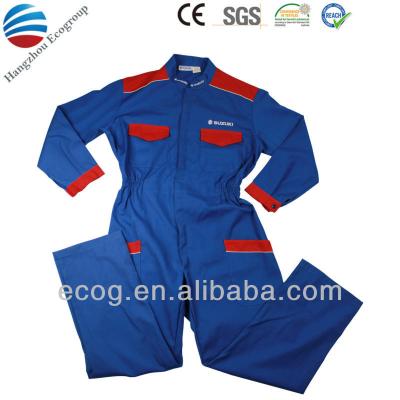 China 100% high quality cotton anti-shrink work uniform coverall. 2017 NEW! for sale